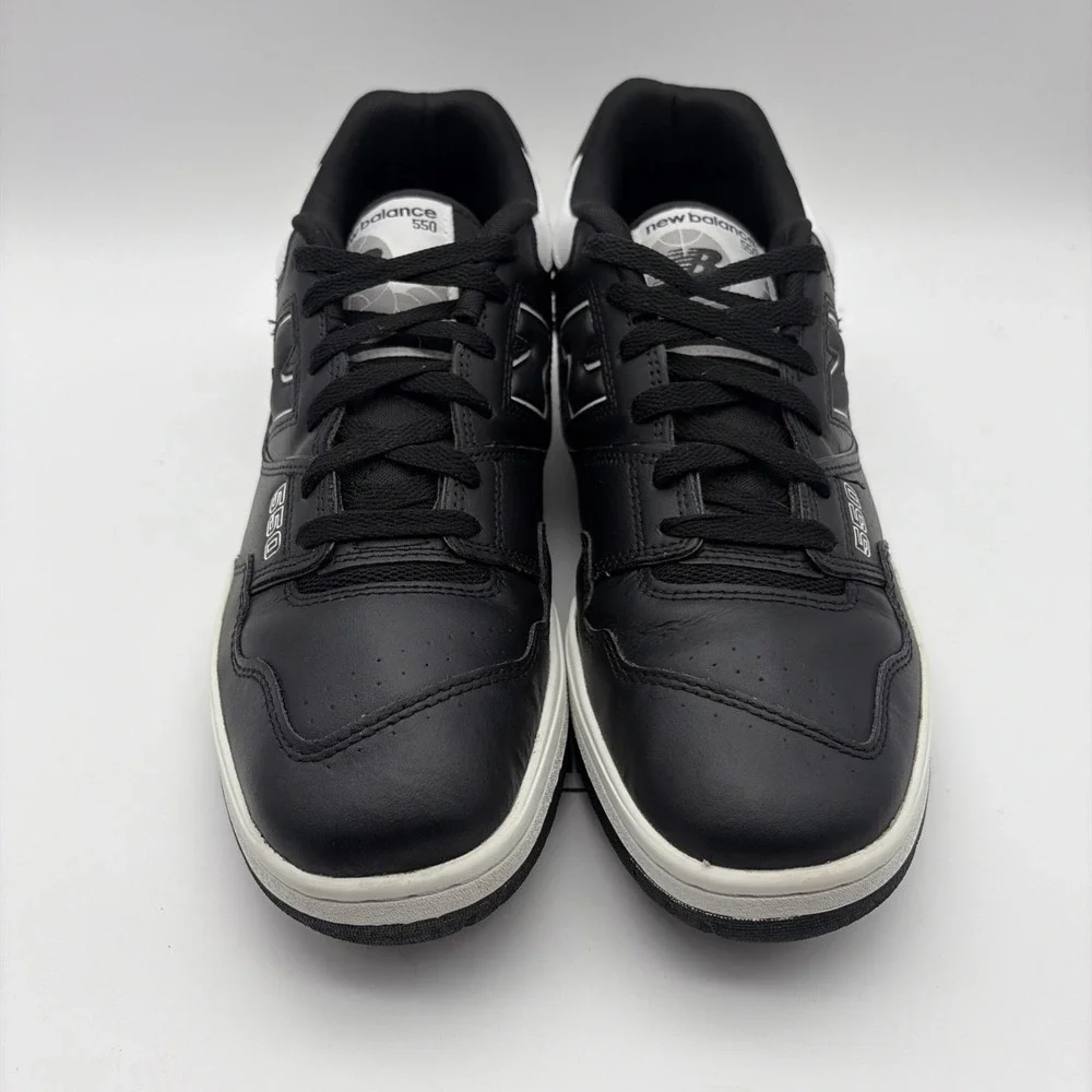 Size 12 - New Balance 550 Black White (BB550SV1)